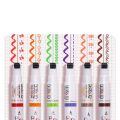 8/12/24Colors Multifunction Flower Outline Roller Curve Pen 3-in-1 Drawing Tools Markers Pen Graffiti Multi-Function Water-based Pen Students. 