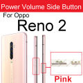 For OPPO Reno 2 Z 2Z 2F Power Volume Buttons ON OFF Power Volume Button Up Down Side Keypads Flex Cable Replacement Repair Parts. 
