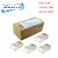 AMP RJ45 Connector Set of 100pcs RJ45 connector 100pcs of packet. 