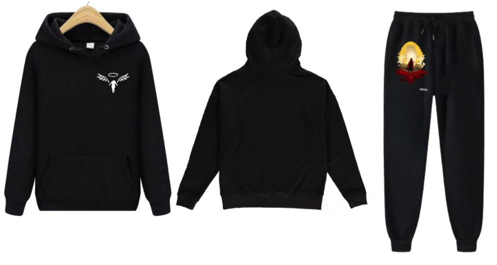 Mikey Anime Combo Printed Hoodie And Trouser For Men And Women