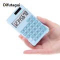 Difutagui Fifty percent discount Student Calculator Creative 8 Digit Small Student Solar Battery Powered Calculator Portable Handheld Calculator. 