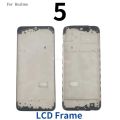 Novaphopat LCD Faceplate Frame Middle Bezel For Oppo Realme 5 Battery Cover Back Rear Door Housing Camera Glass Lens Side Key Button. 