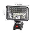For Makita 18V Li-ion Battery LED Work Light 3/4 Inch Flashlight Portable Emergency Flood Lamp Camping Lamp Phantom Super Store. 