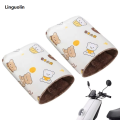 Linguolin New Breathable Electric Vehicle Warm Gloves Waterproof Warm Scooters Hand Guards Windproof Motorcycle Handlebar Gloves Cycling Driving. 