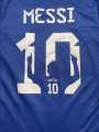 Argentina Away Kit 2022 World Cup Messi Printed. 