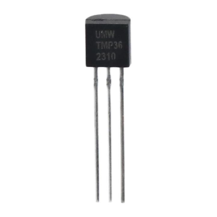 Tmp36 Temperature Sensor Module 5PCS High Temperature Resistance TMP36GT9Z TMP36 Temperature Analog ...