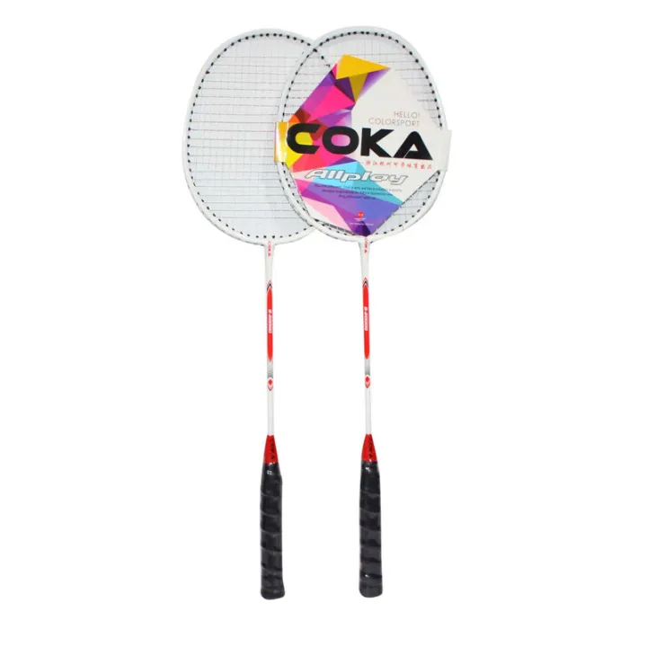 White Red Racket White/Red All Play Badminton Racket - Pair | Daraz.com.np