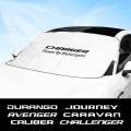 Front Windshield Sunshade Cover Car Accessories For Dodge Charger Screen Challenger Journey Caliber Avenger Caravan Durango. 