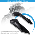 ARELENE Motorcycle Headlight Fairing Upper Nasal Mask Front Steering Signal Bracket for MT-07 MT07 2021-2023. 