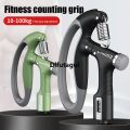 Difutagui HOSPORT 10-100kg Adjustable Hand Grip Strengthener Electronic Countable Hot Selling Spring Hand Heavy Gripper Arm Muscle Wrist Strength Training. 