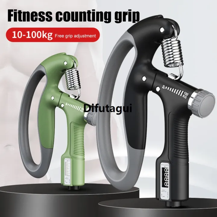 Difutagui%20HOSPORT%2010-100kg%20Adjustable%20Hand%20Grip%20Strengthener%20Electronic%20Countable%20Hot%20Selling%20Spring%20Hand%20Heavy%20Gripper%20Arm%20Muscle%20Wrist%20Strength%20Training%20-%20Image%202