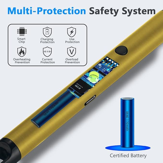 Electronic%20Kitchen%20Lighter%20USB%20Rechargeable%20Arc%20Pulse%20Windproof%20Portable%20Hook%20Metal%20Suitable%20for%20Kitchen%20Outdoor%20-%20Image%205