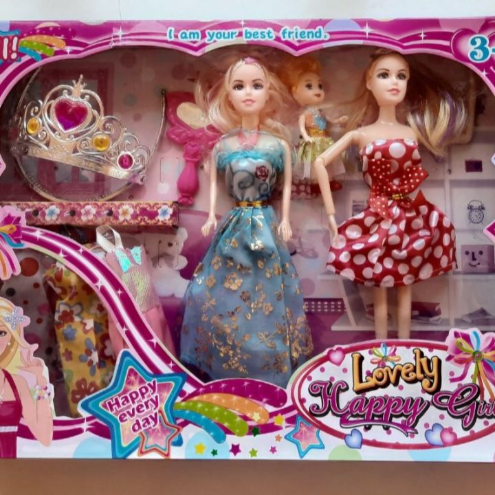 Barbie Popular Doll With Dress Set For Kids Daraz .np