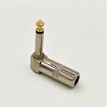 Kokko Right Angled Mono Jack - 1/4 (6.3mm). 