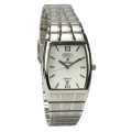 WESTAR E7023Stn101 White Dial Analog Watch For Men - Silver. 