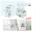 The Universal Travel plug adapter converter with universal socket. 