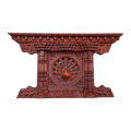 Wooden Peacock Window Mayur Jhyal 19x11 Inch. 