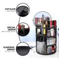 360-Degree Rotating Makeup Organizer with 8 Layers Spinning Cosmetic Box. 