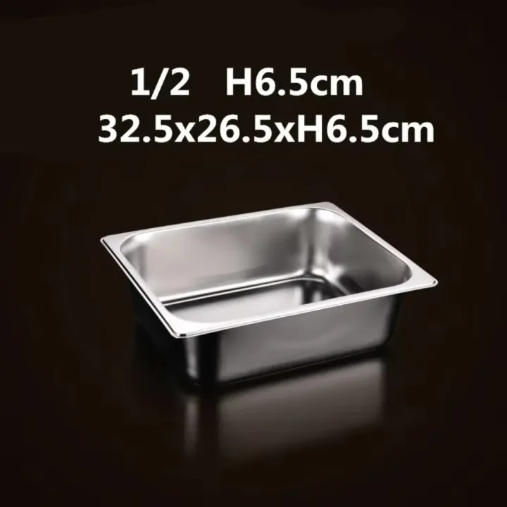 Durable%20304%20Stainless%20Steel%201/9%201/6%201/4%201/3%201/2%20Food%20Pan%20with%20Lid%20Easy%20To%20Clean%20Rectangular%20Tray%20Basin%20Thickened%20Food%20Container%20Chafing%20Buffet%20-%20Image%209