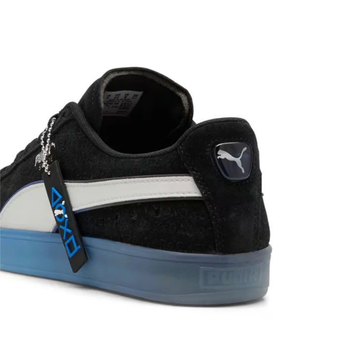 PUMA%20x%20PlayStation%20Suede%20Men's%20Sneakers%20%E2%80%93%20Puma%20Black/Glacial%20Gray,%20Limited%20Edition%20Lifestyle%20Shoes%20%E2%80%93%20Original%20PUMA%20Nepal%20-%20Image%204