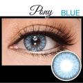 Sapphire Blue Contact Lens. 