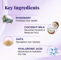 Bare-Anatomy Rosemary & Coconut Milk Hydrating Shampoo and Conditioner combo, 350ml. 