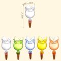 Creative Tulip Shape Plant Automatic Watering System Balls Plastic Decorative Drip Irrigation Stakes Clear Plant Waterer. 