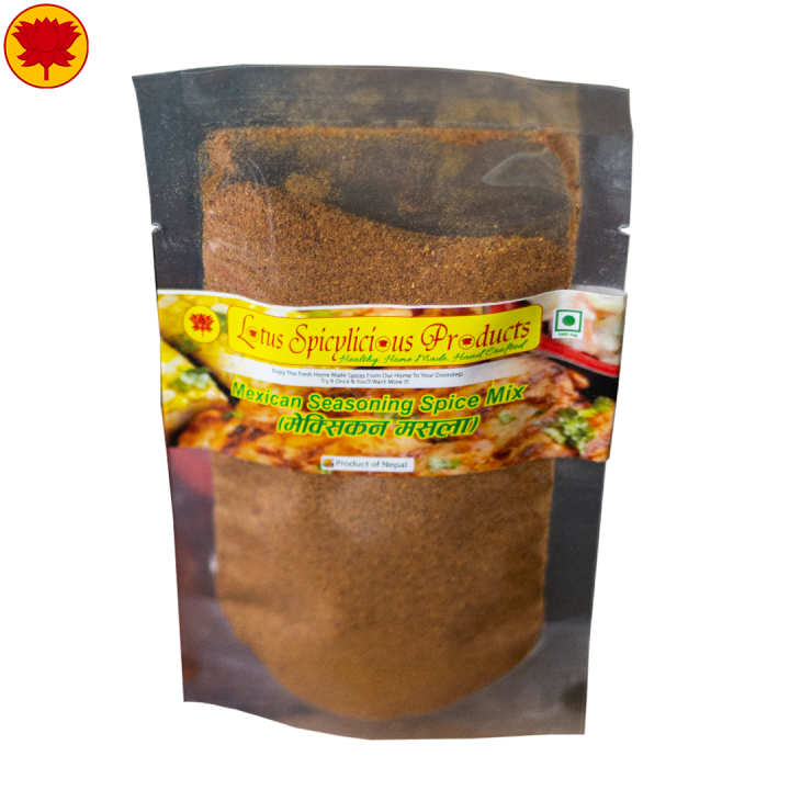 Masala BBQ - Mexican Masala (Homemade Mexican Seasoning Spice Mix) - 50 g POUCH - Lotus Products
