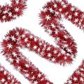 Colorful 5M Heart Tinsel Garland Love Sequins Heart Snowflake Valentines Garland Ceiling Decor Cupid the God of Love Hanging Decor Valentines Party. 