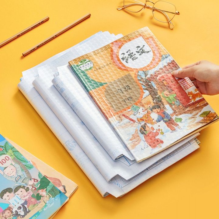 10pcs%20Small,%20Medium%20&%20Large%20Size%20Clear%20Embossed%20PVC%20Self-Adhesive%20Book%20Covers%20-%20Image%203