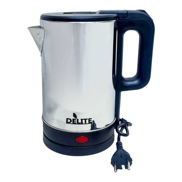 Delite 2 Ltr Electric Kettle Cordless Jug 1500W
