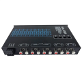 Auto Square 9 Band Graphic Equalizer Digital Car Audio Car Amplifier Equalizer+Adjustable Filter. 