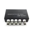 JINMY 2X Signal 1 in 4 Out AHD/CVI/TVI Video Splitter HD Coaxial Camera,Black. 