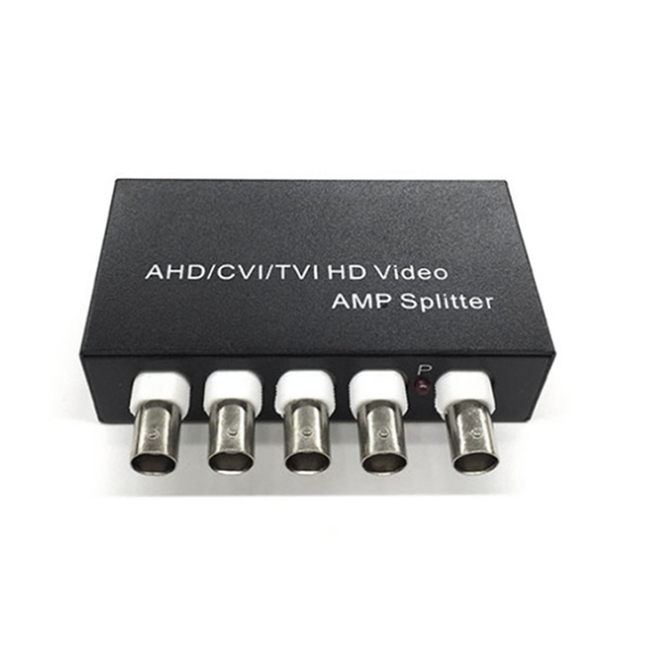 JINMY%202X%20Signal%201%20in%204%20Out%20AHD/CVI/TVI%20Video%20Splitter%20HD%20Coaxial%20Camera,Black%20-%20Image%203