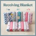 Kidzco Multi-Use Baby Receiving Blanket / Bath Towel. 