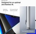 Spigen Tempered Glass Screen Protector [GlasTR Slim] Designed for MacBook Pro 14 inch (M1 Pro) [9H Hardness]. 