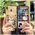 Phone Pouch Silicone Phone Case For Samsung Galaxy M20/SM-M205FD TPU Back Cover Shockproof Dirt-resistant Full wrap Cute. 