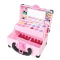 Simulation Pretend Play Lipstick Children's Makeup Toys Portable Makeup Box Children Cosmetic Beauty Set Birthday Gift Eye Shadow Kids Makeup Kit for Girls. 