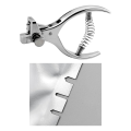 Pattern Notcher Tool Hole Puncher Notcher Punching Pliers, 3mm. 