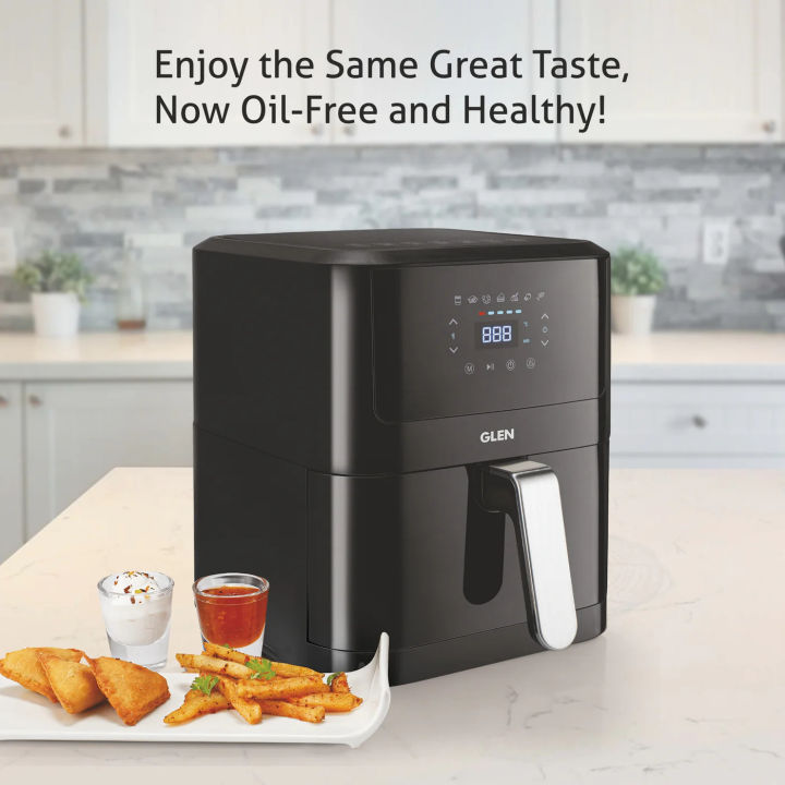 Glen%20Air%20Fryer,%206.0%20Litre%20Digital%20Controls,%207%20Pre%20Set%20Menu%20Timer,%20Temperature%20Control,%201500W%20-Black,%201%20Year%20Warranty%20(SA-3042DBL)%20-%20Image%202