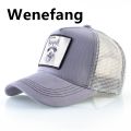 Wenefang Spring Summer Baseball Cap With Lion Embroidery Patch Snapback Luxury Trucker Caps Men Women Drake Baseball Hats Four Season Sun Hat. 