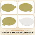 Mini Golden Cardboard Cake Base,100 Pieces Cake Plate Cardboard Base. 