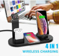 4 in 1 Fast Charging Portable Multi-function Charging Dock Compatible with i  Watch Airpods Headset Charging Station. 