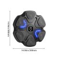 Relaxing Boxing Sports Smart Music Boxing Machine Fitness Exercise Agility Boxing Wall Target Bluetooth Punching Pad Reaction Exercise Reaction Training Home. 