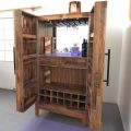 Johney Mango Bar Cabinet. 