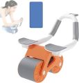 Elbow Support Automatic Rebound Roller Wheel for Abs Workout Core Training. 