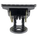 NAMUNY 2x T-Shaped Hair Clipper Blade with Stand T9 Blade Trimmer Replacement Replacement Clipper Silver & Gold. 