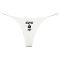 Aixuan  High Quality Queen of Spades BREED ME Print Cotton Underwear Double Layer Thin Strap Thong for Women Seamless Female Panties Gift for Her. 