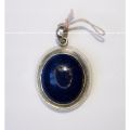 Plain Lapis Pendant Jewelry 20.40g. 
