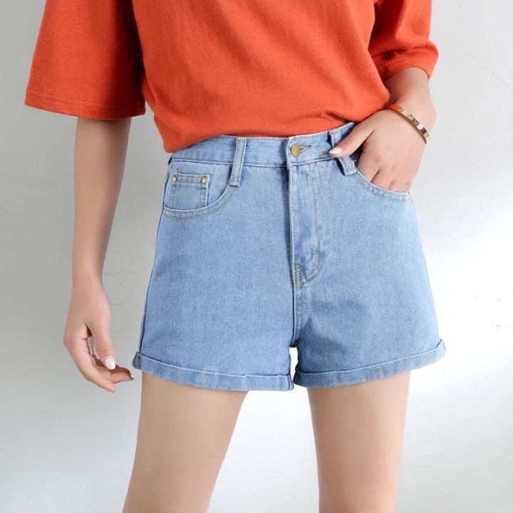 High%20Waist%20Denim%20Half%20Pants%20Shorts%20For%20Women%20-%20all%20color%20%7C%20Fashion%20High%20Waist%20Denim%20Half%20Pants%20For%20Women%20//%20HP%20-%20Image%202